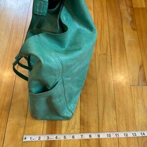 Rough and Tumble Minimal Tote in Tiffany Leather